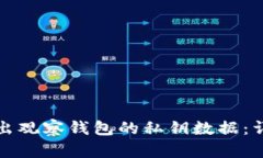 如何导出观察钱包的私钥数据：详尽教程