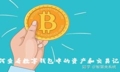 如何查看数字钱包中的资产和交易记录?