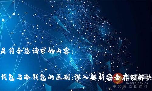 以下是符合您请求的内容:
:
硬件钱包与冷钱包的区别:深入解析安全存储解决方案