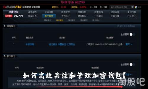 如何高效关注和管理加密钱包？